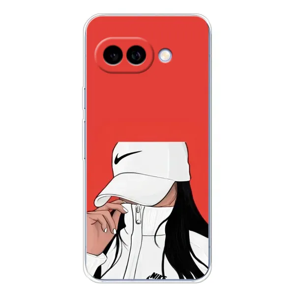 Чехол с рисунком «Девушка Nike» для Google Pixel 9A Чехол с рисунком «Девушка Nike» для Google Pixel 9A
