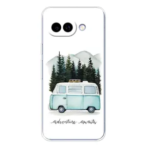 Силіконовий бампер з картинкою машини на Google Pixel 9A (Будиночок на колесах)