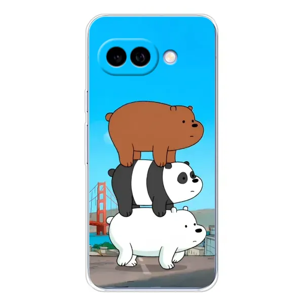 Чехол с рисунком «Друзья» для Google Pixel 9A Чехол с рисунком «Друзья» для Google Pixel 9A