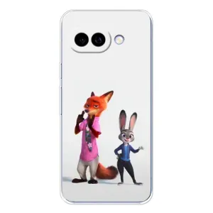 Силіконовий чохол з принтом Зоотрополіс для Google Pixel 9A (Джуді і Нік)