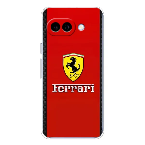 Чехол с рисунком «Ferrari Logo» для Google Pixel 9A Чехол с рисунком «Ferrari Logo» для Google Pixel 9A