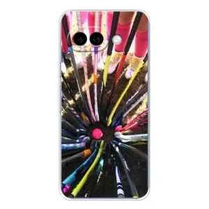 Чехлы с принтом Спортивная тематика для Google Pixel 9A (Флорбол)
