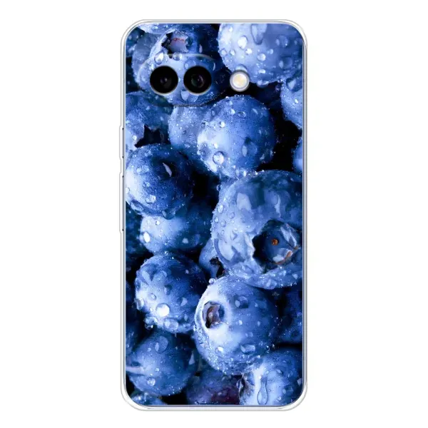 Чехол с рисунком «Голубика» для Google Pixel 9A Чехол с рисунком «Голубика» для Google Pixel 9A
