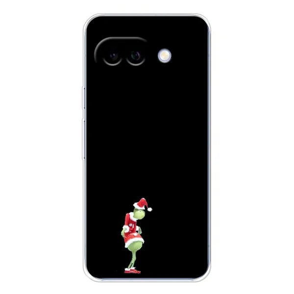 Чохол з малюнком «Грінч на чорному» для Google Pixel 9A
