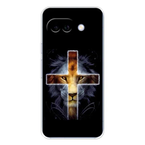 Чехол с рисунком «Иисус Лев» для Google Pixel 9A