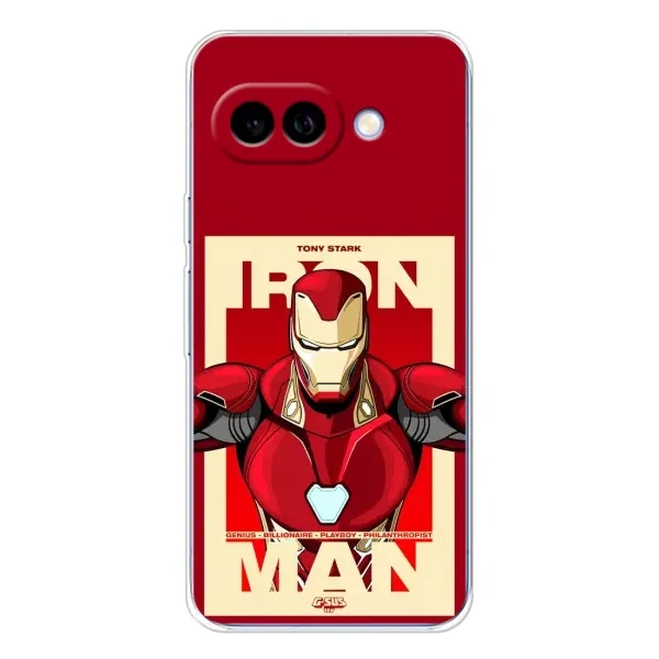 Чехол с рисунком «Iron man» для Google Pixel 9A Чехол с рисунком «Iron man» для Google Pixel 9A