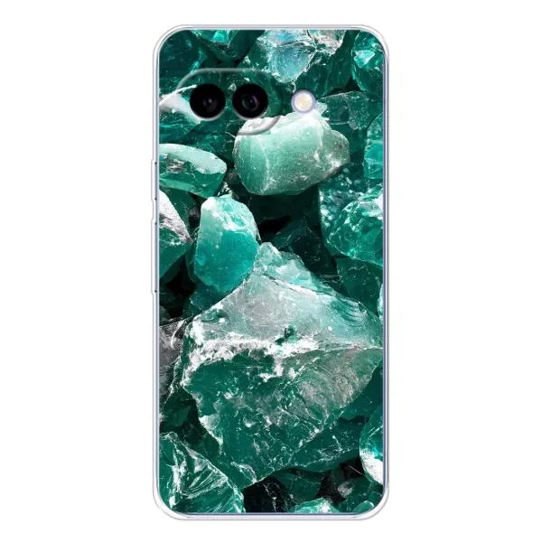 Чехол с рисунком «Изумруд» для Google Pixel 9A