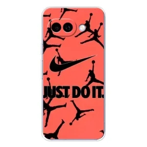 Силіконовый Чохол Nike Air Jordan на Піксель 9А (Just Do It)