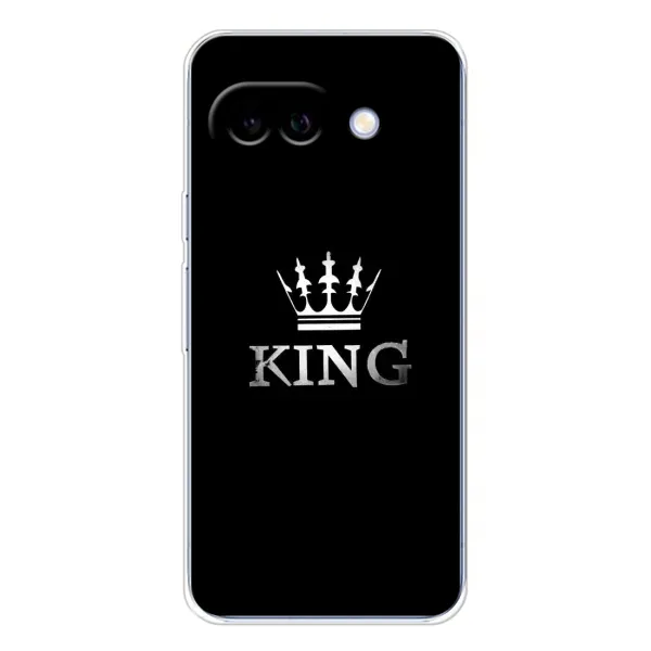 Чехол с рисунком «KING» для Google Pixel 9A Чехол с рисунком «KING» для Google Pixel 9A