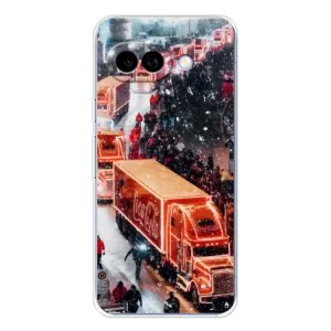 Чехлы на Новый Год Google Pixel 9A (Кока Кола)