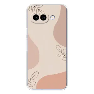 Чохол квітковий дизайн для Google Pixel 9A (Кориневий фон)