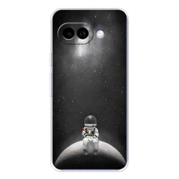 Чехол с рисунком «Космонавт романтик» для Google Pixel 9A