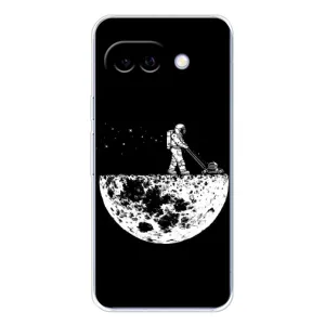 Силіконовый Чохол з принтом "Космонавти" на Google Pixel 9A (Космонавт)
