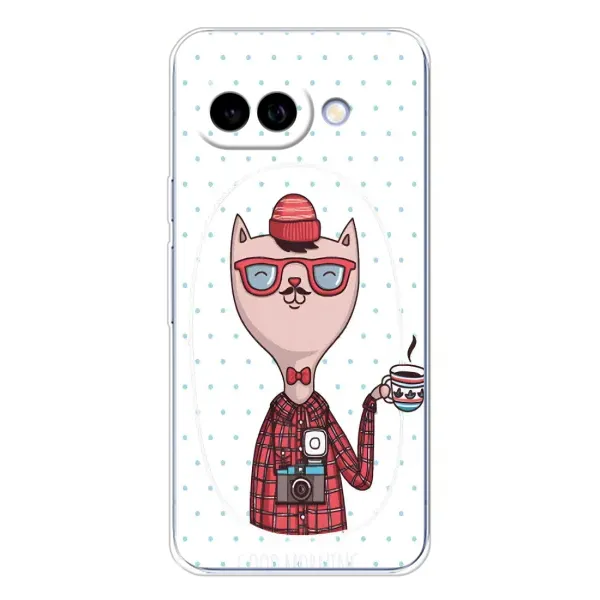 Чехол с рисунком «Кот аристократ» для Google Pixel 9A Чехол с рисунком «Кот аристократ» для Google Pixel 9A
