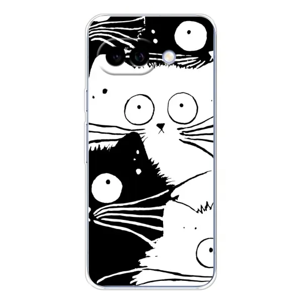 Чехол с рисунком «КОТИКИ» для Google Pixel 9A Чехол с рисунком «КОТИКИ» для Google Pixel 9A