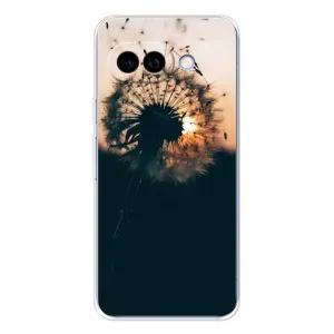 Силіконовий Чохол з кульбабками на Google Pixel 9A (Гарна кульбабка)