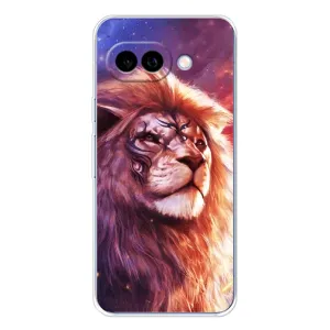 Чехол с картинкой на Google Pixel 9A (Красочный ЛЕВ)