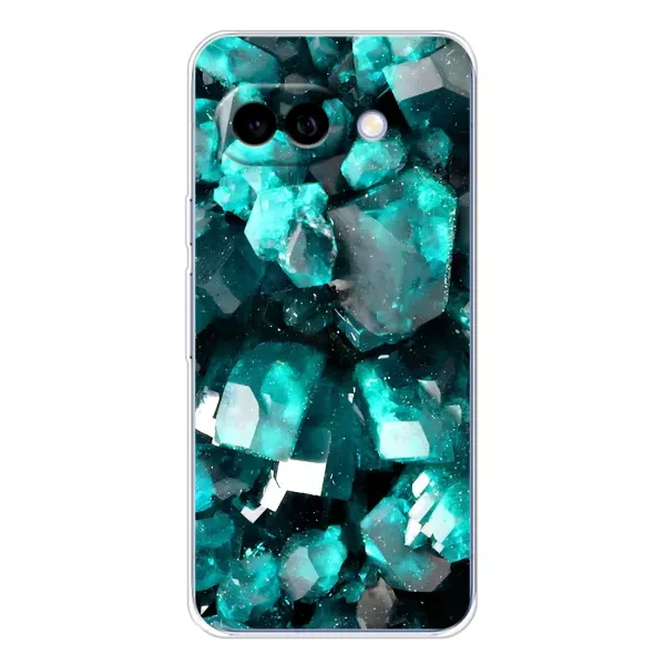 Чехол с рисунком «Кристалы» для Google Pixel 9A