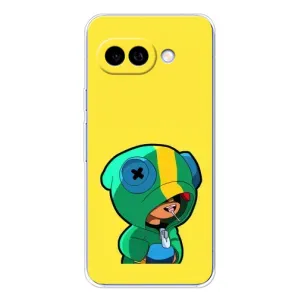 Чехол Бравл Старс для Google Pixel 9A (Леон (LEON))