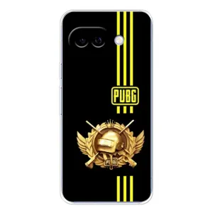 Чехол (TPU) с картинкой "Лого Пабг" на Пиксель 9А (Лого PUPG)