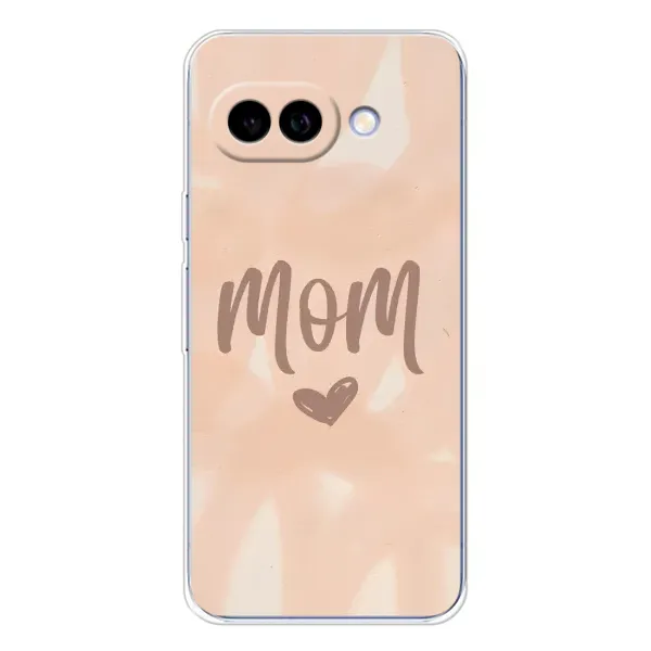 Чехол с рисунком «Love mom» для Google Pixel 9A Чехол с рисунком «Love mom» для Google Pixel 9A