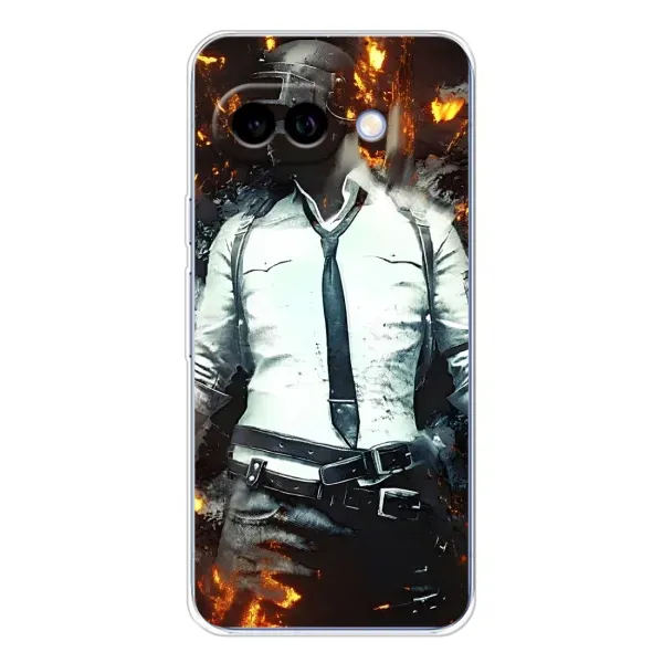 Чехол с рисунком «Man Пубг» для Google Pixel 9A Чехол с рисунком «Man Пубг» для Google Pixel 9A