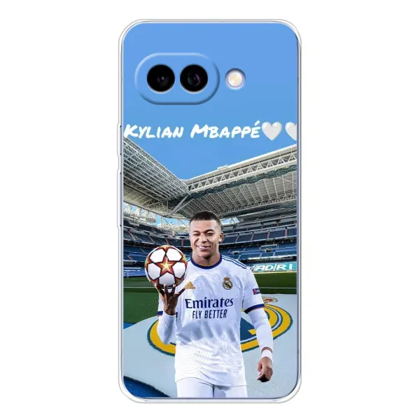 Чехол с рисунком «Mbappe Real» для Google Pixel 9A Чехол с рисунком «Mbappe Real» для Google Pixel 9A