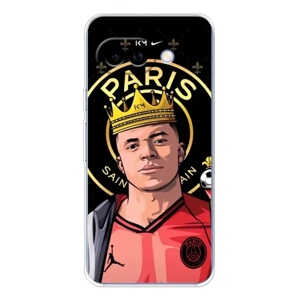 Чехол с рисунком «Mbappe King» для Google Pixel 9A Чехол с рисунком «Mbappe King» для Google Pixel 9A