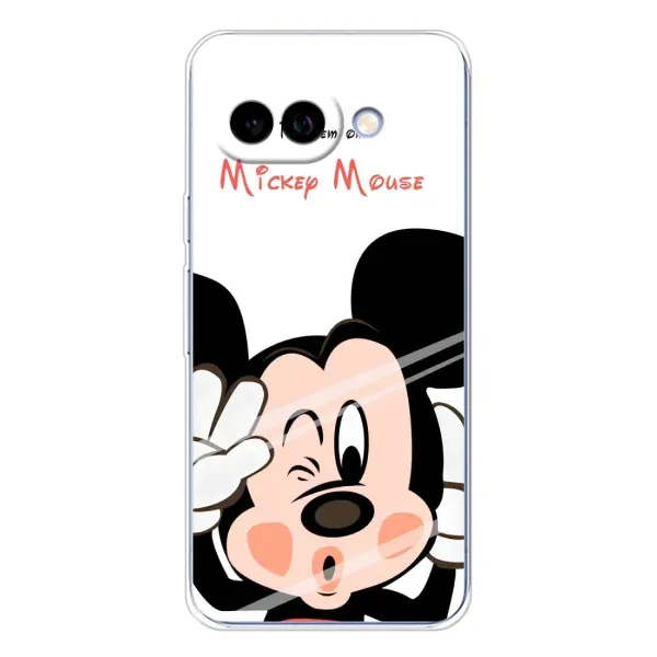 Чехол с рисунком «Mickey Mouse» для Google Pixel 9A Чехол с рисунком «Mickey Mouse» для Google Pixel 9A