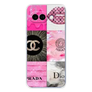 Чохол (Dior, Prada, YSL, Chanel) для Google Pixel 9A (Модніца)