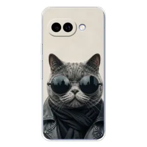 Чехол на тематику: Коты для Google Pixel 9A (Модный кот)