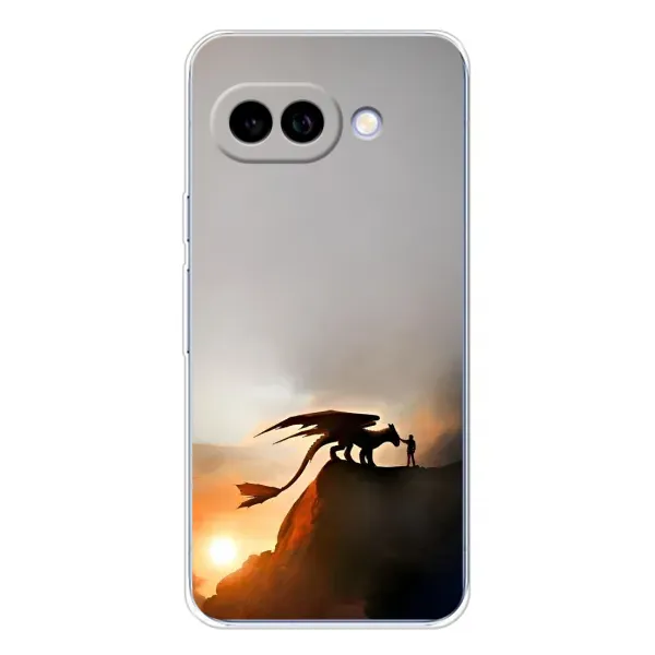 Чехол с рисунком «Мультиик Беззубик» для Google Pixel 9A