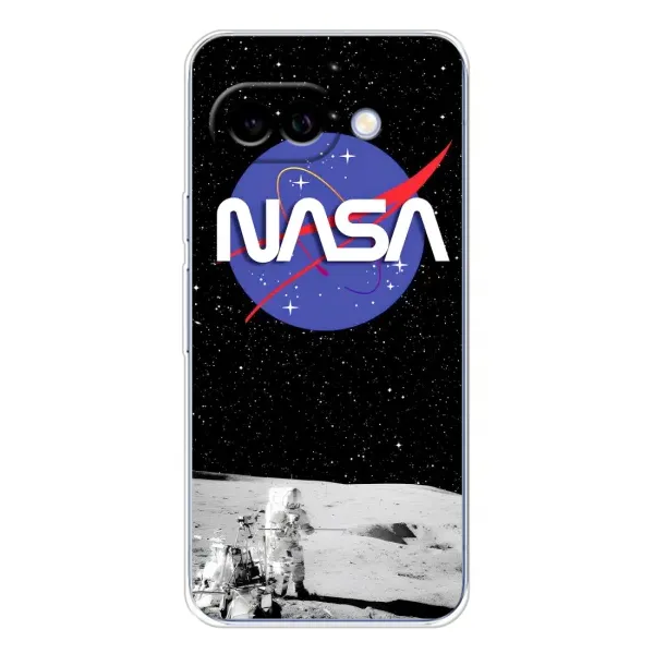 Чехол с рисунком «Nasa на луне» для Google Pixel 9A