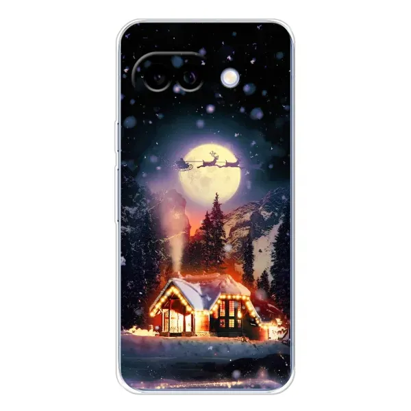 Чехол с рисунком «Настроение зимнее» для Google Pixel 9A Чехол с рисунком «Настроение зимнее» для Google Pixel 9A