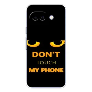 Чехол с Прикольным принтом на Google Pixel 9A (Не трогай мой телефон)