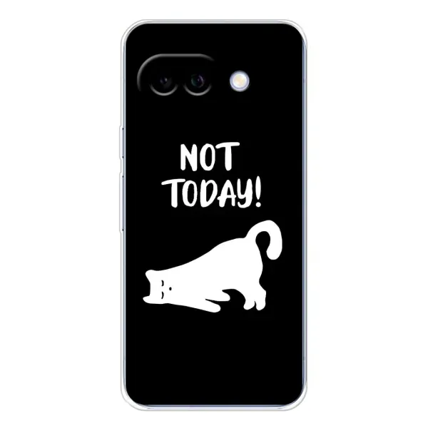 Чехол с рисунком «Not Today» для Google Pixel 9A Чехол с рисунком «Not Today» для Google Pixel 9A