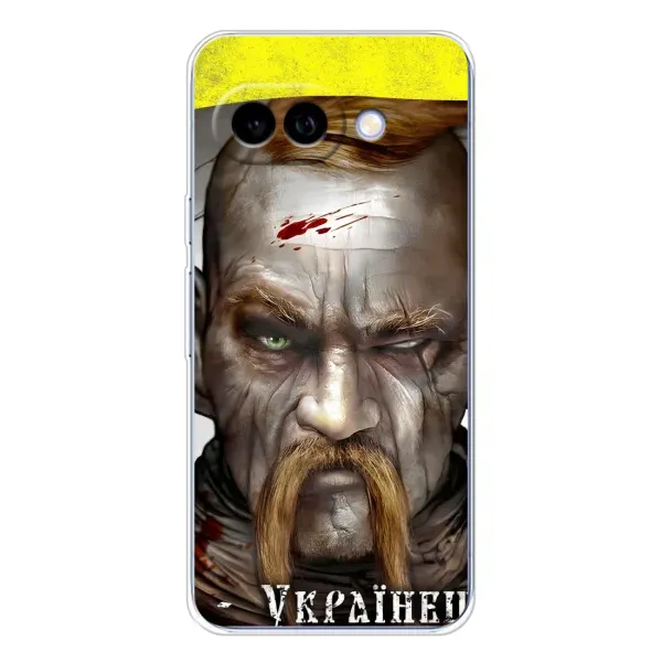 Чехол с рисунком «Одноглазый Козак» для Google Pixel 9A Чехол с рисунком «Одноглазый Козак» для Google Pixel 9A