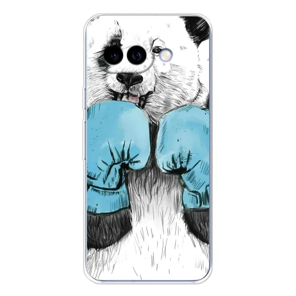Чехол с рисунком «Панда боксер» для Google Pixel 9A Чехол с рисунком «Панда боксер» для Google Pixel 9A