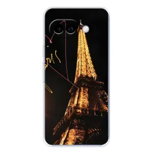 Чехол с Эйфелевой башней на Google Pixel 9A (Paris)