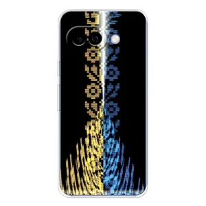 Силіконовый Чохол на Google Pixel 9A (Патріотична вишиванка)