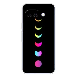 Чохол (ТПУ) з планетами на Google Pixel 9A (Повнолуння)