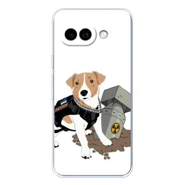 Чехол с рисунком «Пёс Патрон с ракетой» для Google Pixel 9A Чехол с рисунком «Пёс Патрон с ракетой» для Google Pixel 9A