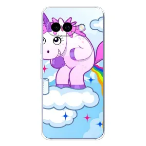 Чохол Unicorn на Google Pixel 9A (Веселка Єдиноріга)