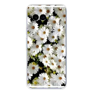 Чехол с ромашками на Google Pixel 9A