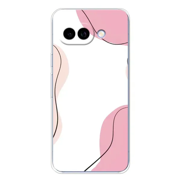 Чехол с рисунком «Розовый фон» для Google Pixel 9A