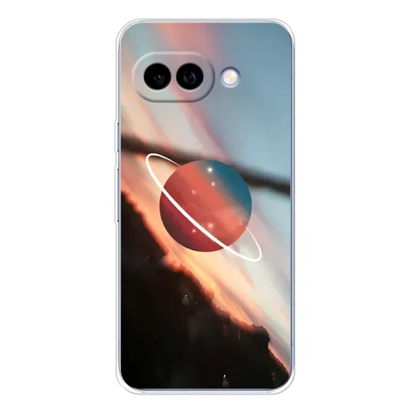 Чехол с рисунком «Сатурн» для Google Pixel 9A Чехол с рисунком «Сатурн» для Google Pixel 9A