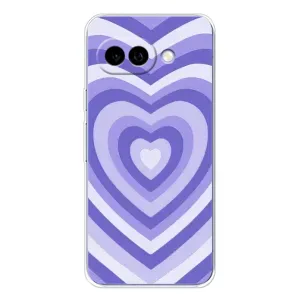 Чохли з тематикою "Маленькі Сердчеки" на Google Pixel 9A (Серце фіолет)