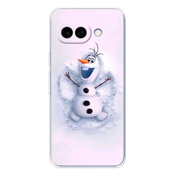 Чехол с рисунком «Снеговик Олов» для Google Pixel 9A Чехол с рисунком «Снеговик Олов» для Google Pixel 9A