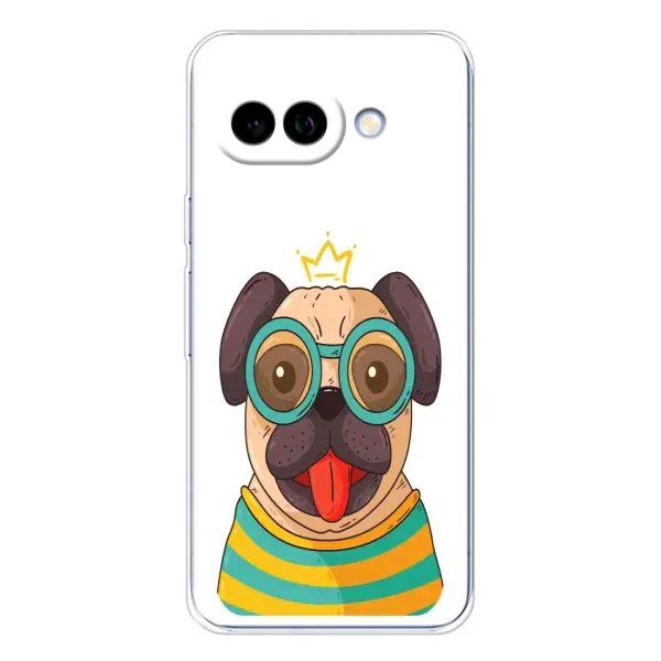Чехол с рисунком «Собака Король» для Google Pixel 9A Чехол с рисунком «Собака Король» для Google Pixel 9A