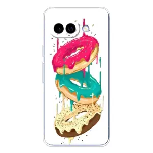 Чехол с изображением  вкусной еды для Google Pixel 9A (Сочные пончики)